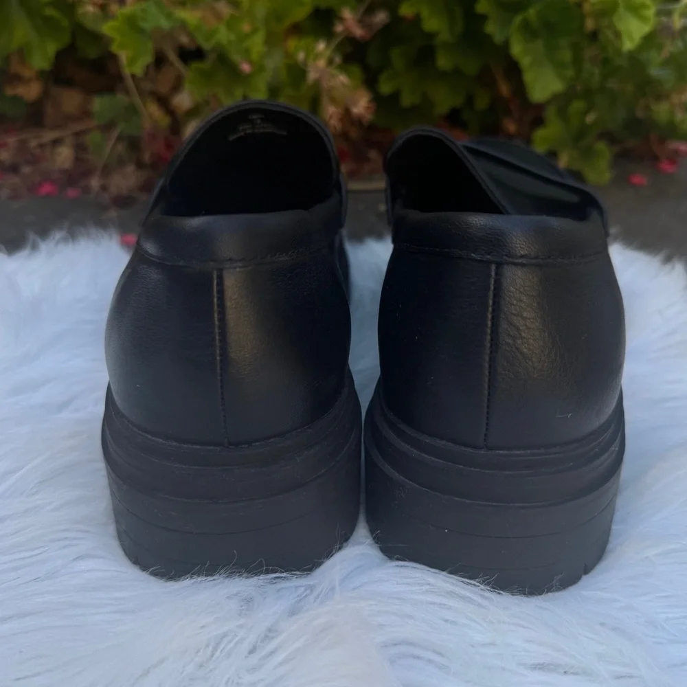 Quince Italian Leather Lug Sole Loafers